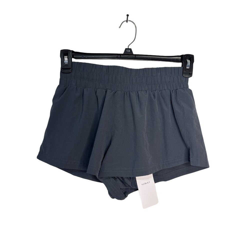 Varley Kallin Running Shorts in Blue Turbulence XSmall New Womens Athletic - Picture 5 of 12